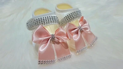 £19.99 • Buy Fancy Crystal 0 To 3 Months Baby Girl shoes