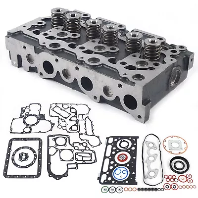 New D1503 Complete Cylinder Head Assy For Kubota Tractor L2900 L3000 L3010 L3130 • $408.50