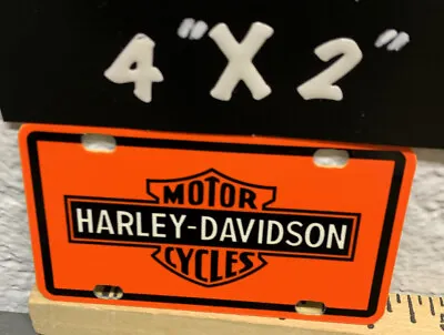 HARLEY-DAVIDSON Bicycle Plate Metal Sign Motorcycles Sales Service Gas Oil • $25