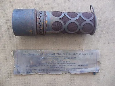 Vintage  Sentinel  Under Car Paraffin Heater  For Restoration • £34.95