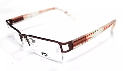 Axebo VIP BP H CRIS Brown Clear Rectangle Eyeglasses Frames France New • $24.99