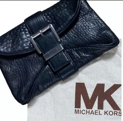 Michael Kors Leather Clutch • $55