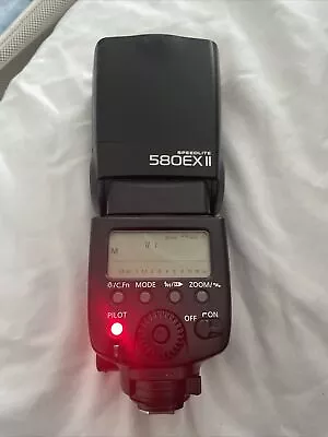 Canon Speedlite 580EX II Shoe Mount Flash Good Condition. • £80