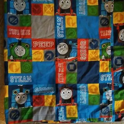 Thomas The Train & Friends Tank Engine 55 1/2 X 43 Toddler Bed Top Sheet Crib • $7.99