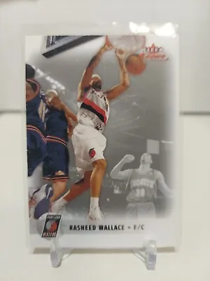 2003-04 Fleer Focus RASHEED WALLACE #117 Anniversary Silver /25 Blazers Rare SSP • $149.99