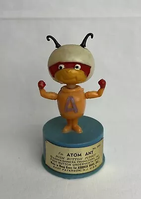 Vtg.  ATOM ANT Hannah Barbera Kohner Push Button Puppet Toy Hong Kong • $25.99