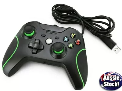 New Premium Wired USB Controller Gamepad For Microsoft Xbox One Slim PC Windows • $38.89