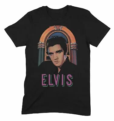 Elvis Presley Jukebox Mens T Shirt - King Of Rock N Roll • $27.37