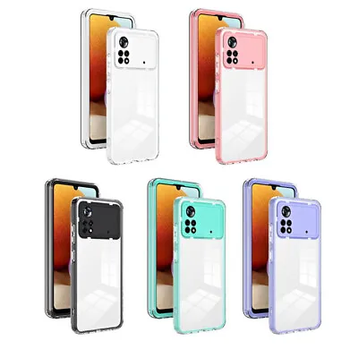 Phone Case For Xiaomi Redmi Note 11 10 Pro Mi Poco X3 NFC Clear Shockproof Cover • $6.37