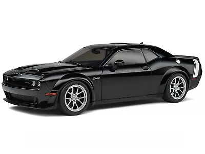 Dodge Challenger SRT Hellcat Wide 23 Black Diecast Model Car 805709 Solido 1:18 • $109.90