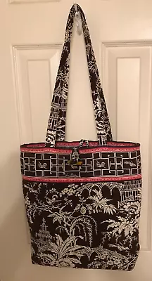 Vera Bradley ~  Imperial Toile  ~ Toggle  Tote Bag ~ Retired 2009 • $20.22