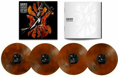 Metallica - S & M 2 - Ltd Box 4 X Orange Marbled Vinyl + DC • £145.46