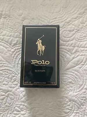 $55 • Buy POLO By Ralph Lauren 4.0 Oz 4 Cologne EDT Men GREEN New In Box