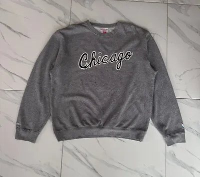 Mitchell & Ness Chicago Bulls Sweatshirt - Size 2XL • £29.99