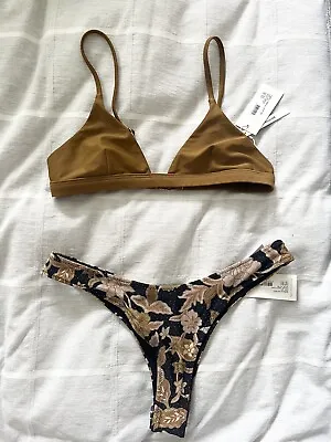 TIGERLILY Bikini Set Size XXS 6 Or 8 NEW RRP $168.00 Jenna Tri Soraya • $50