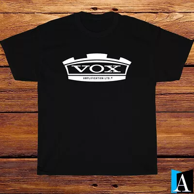 New Shirt VOX Amplifiers Amps Logo Black/White/Grey/Navy T-Shirt S-5XL • $19