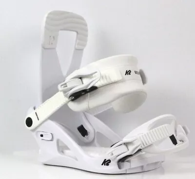 K2 Bedford Snowboard Bindings Small White (US Women's Size 3-6) New 2022 • $146.97