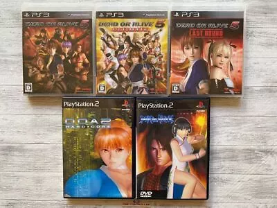 SONY PS2  & 3 Dead Or Alive 2 & Hard Core 5 & Ultimate  & Last Round From Japan • $133.93