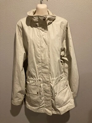 $9.99 • Buy Women's Vtg PACIFIC TRAIL Beige Cinch Waist Utility Jacket Size L