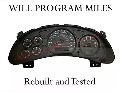 2000 - 2005 Impala Monte Carlo Instrument Cluster Exchange Speedometer 10306211 • $145