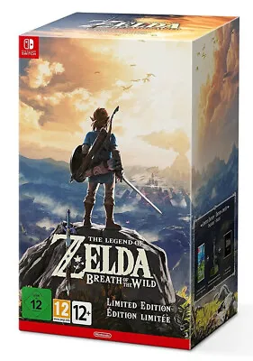 Nintendo Switch The Legend Of Zelda: Breath Of The Wild Limited Edition Boxed • $1160.55