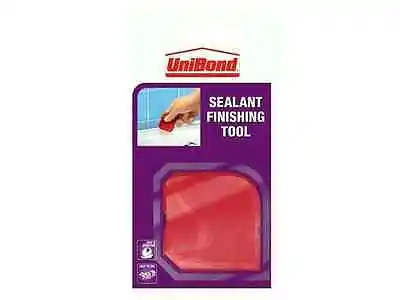 £4.25 • Buy UniBond Sealant Silicone Mastic Finishing Tool Hand Held - RED - 1 Piece