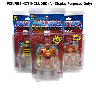 MOTU Origins (12) Protective Cases By Nozlen- Masters Of The Universe HE-MAN WWE • $53.95