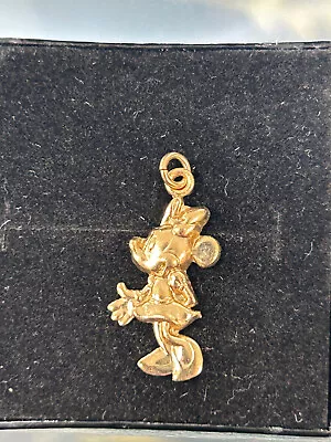 14K Minnie Mouse Pendant • $60