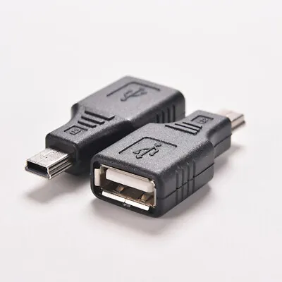 USB 2.0 Female To Mini USB Male Plug OTG Adapter Converter Connector Cable Jack • $0.99