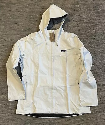 NWT Patagonia Torrentshell 3L Rain Jacket Women's Size Medium H2NO White • $125