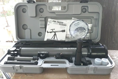£40.76 • Buy Complete EDU Science STAR-TRACKER TELESCOPE 288X Power With Book & DVD Tutorial