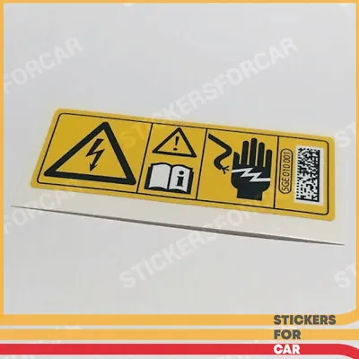 VW Audi Bentley Warning Sticker 5GE010001 • $5.99