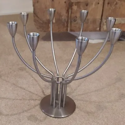 IKEA Stockholm 8 Candle Candelabra - Approx 33cm X 33cm • £32.50