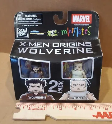 Minimates Marvel 2 Figure Pack Wolf Man Wolverine BlobNIP 2009 • $17.99