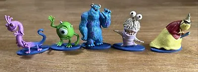 2019 Mattel Monsters Inc Disney Pixar Toy Figure Lot Of 5 Cake Toppers • $6.80