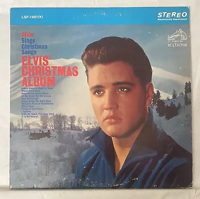 Elvis Christmas Album Vinyl LSP-1951(e) RCA Electronic Stereo • $17.25