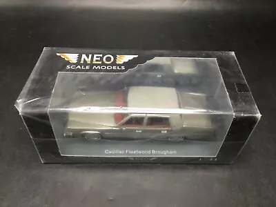 NEO Scale Model Cadillac Fleetwood Brougham 1:43 Die Cast NEW RARE Car • $37.89