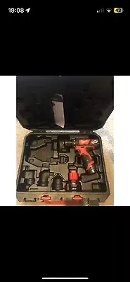 Milwaukee 12v M12 Bdd Drill With X2 2AH Batteries. • £65