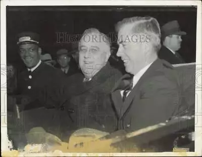 1940 Press Photo President Roosevelt And Vice President Henry Agar Wallace D.C. • $19.99