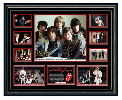 The Rolling Stones Exile On Main Street Signed Photo L E Framed Memorabilia • $129.99