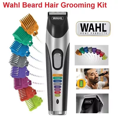 Wahl Cordless Beard Trimmer Clipper Electric Rechargeable Moustache Hair Shaver • $79.90