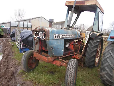 David Brown Case 995 Vintage Farm Tractor Spares Repair Project Charity Sale • £495