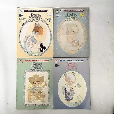 Vtg Lot Of 5 Precious Moments Coloring Books • $19.99