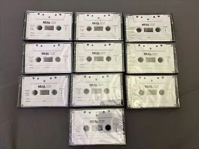 10x NEAL Police Interview Tape Cassettes C90 Sealed Cassette Tapes Bundle 45 Min • £9.99