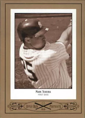 2010 (YANKEES) Upper Deck Portraits #SE57 Mark Teixeira • $1.69