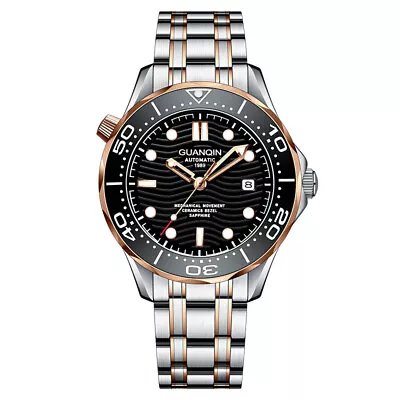 Men's Automatic Mechanical Watch High-End Brand Watch Waterproof Luminous • £152.71