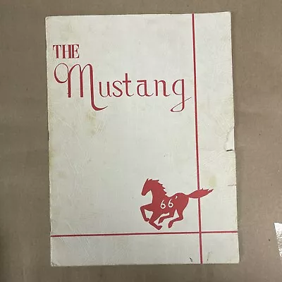 Mustang 1966 O. G. Wiederstein Junior High Schertz Texas • $49.50