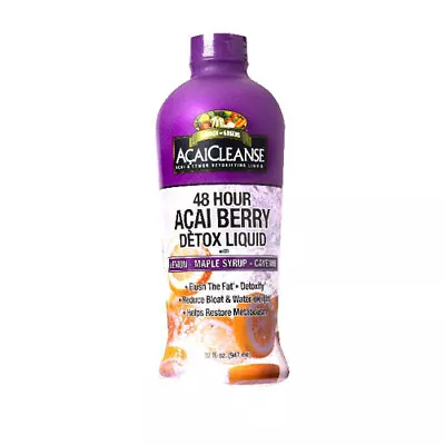 Acai Cleanse 48 Hour Detox 32 Oz By Garden Greens • £34.33