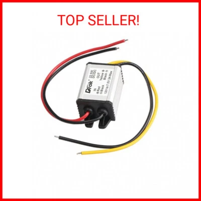 $11.25 • Buy DROK® Buck Voltage Reducer Converter 12V To 7.5V 3A/22W Step-Down Power Module