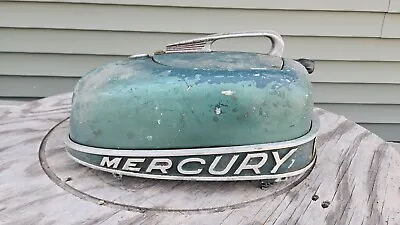 1947 Kiekhaefer Mercury KE7 10hp Outboard Fuel Gas Tank Ring Rewind Starter • $50